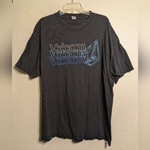 Volcom Men's Black T-Shirt Size Xl Pre-owned
